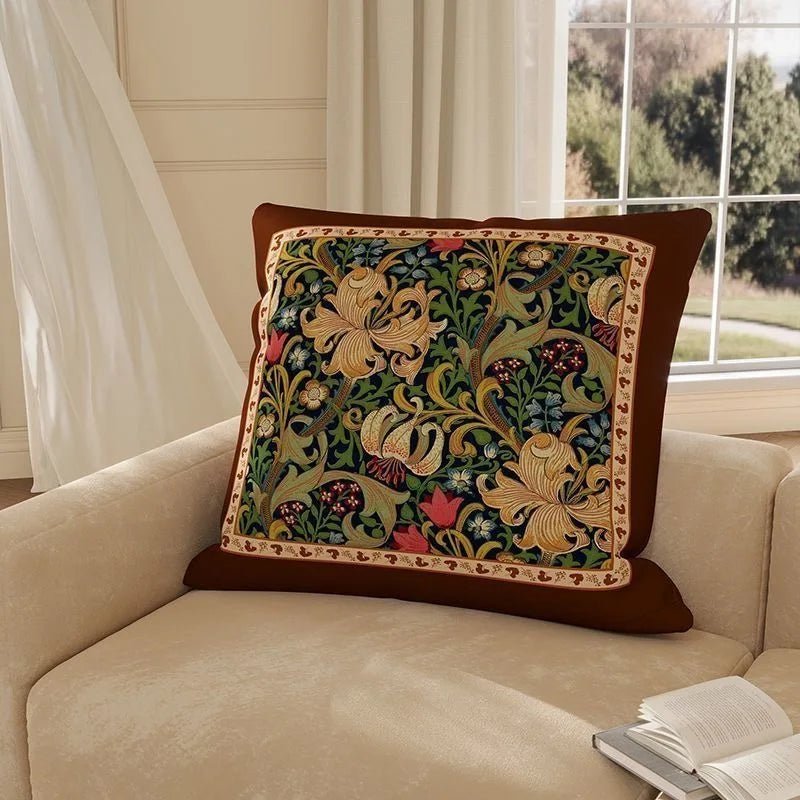 Simpleretrosofa pillow cover living room cushion cushion bed and breakfast decoration multi-functional nap bay window