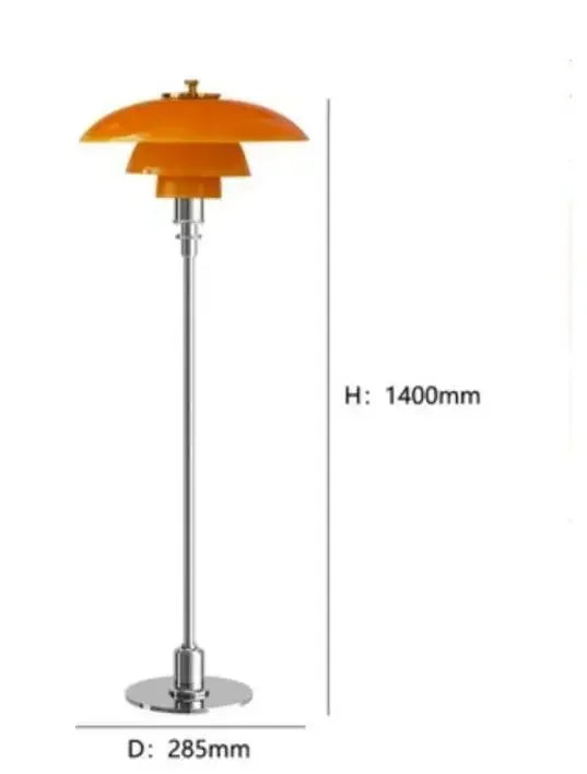 Nordic Danish Designer Desk Light Retro Medieval Bauhaus Bedside Table Lamp PH Living Room Bedroom Decoration