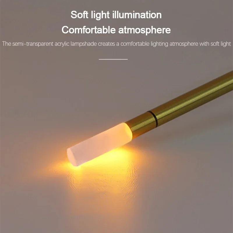 Candlelight Table Lamp LED Candle Charging Restaurant Bar Lamp Desktop Decoration Atmosphere Touch Night Light