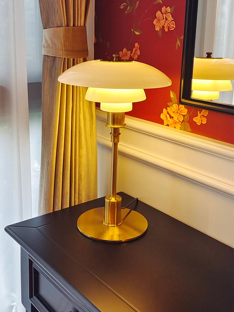 Nordic Danish Designer Desk Light Retro Medieval Bauhaus Bedside Table Lamp PH Living Room Bedroom Decoration