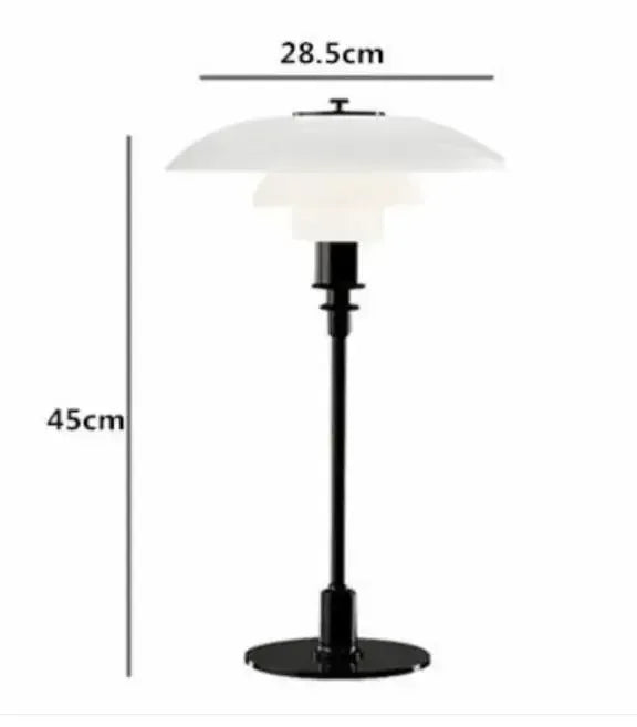 Nordic Danish Designer Desk Light Retro Medieval Bauhaus Bedside Table Lamp PH Living Room Bedroom Decoration
