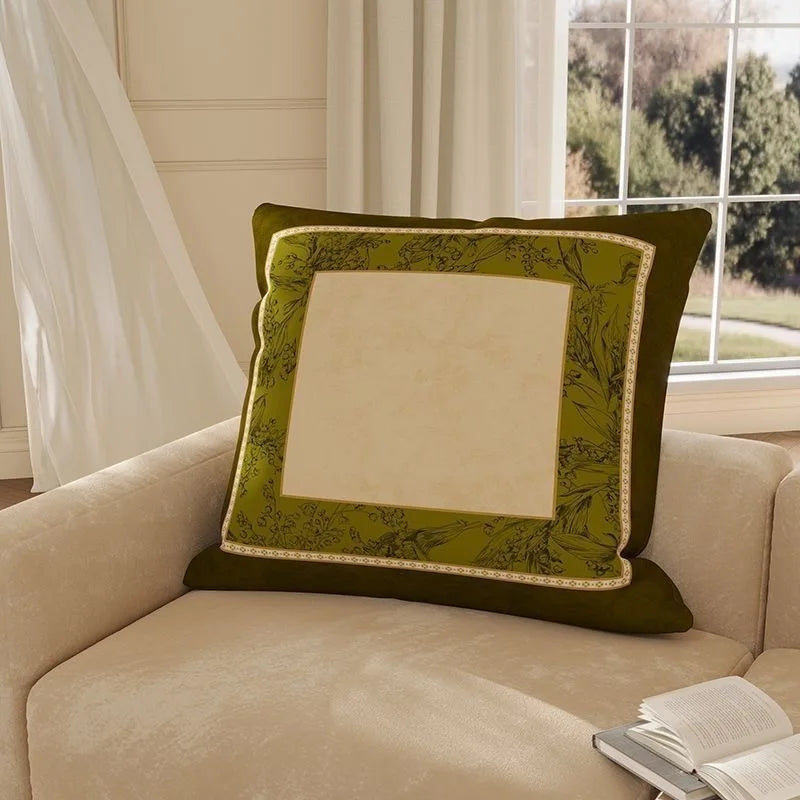 Simpleretrosofa pillow cover living room cushion cushion bed and breakfast decoration multi-functional nap bay window