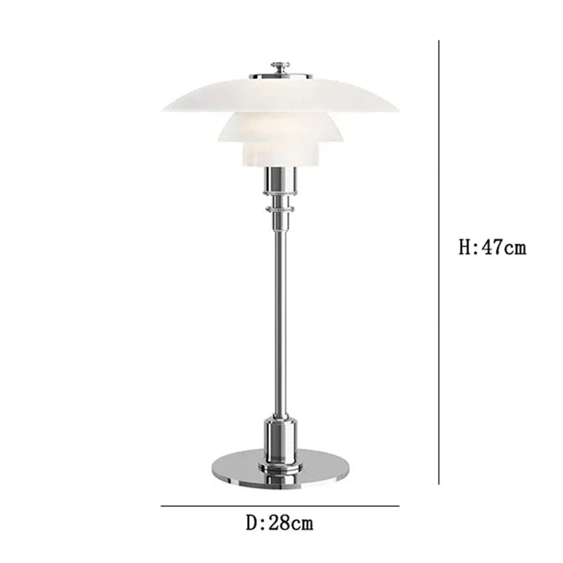 Nordic Danish Designer Desk Light Retro Medieval Bauhaus Bedside Table Lamp PH Living Room Bedroom Decoration
