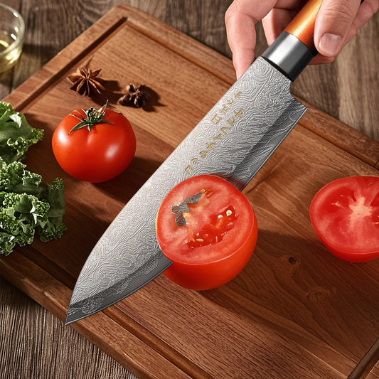 4-Piece Ultra-Sharp Japanese Chef Knife Set-Professional Kitchen Knives for Meat,Bones, and Fruit.Perfect kitchen