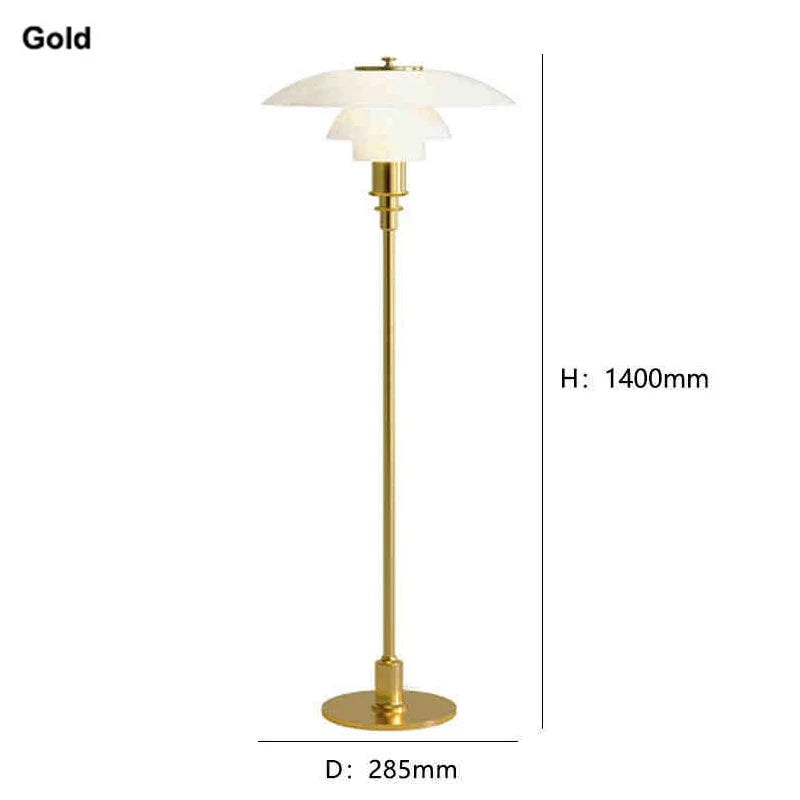 Nordic Danish Designer Desk Light Retro Medieval Bauhaus Bedside Table Lamp PH Living Room Bedroom Decoration