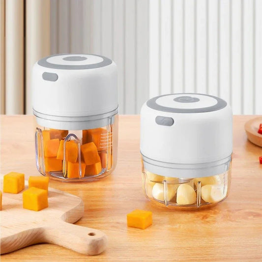2025 USB Kitchen Chopper - Electric Food Processor for Garlic Meat Vegetables Portable Cooking Gadget